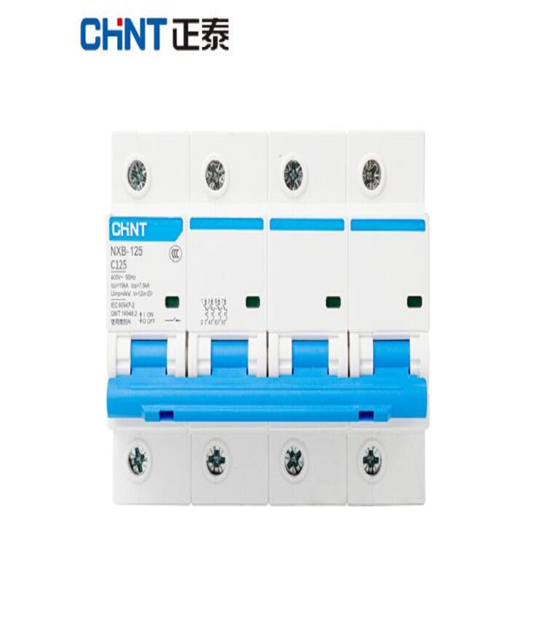 Chint nxb-125-4p-d80 household air switch overload air switch DZ47 upgrade miniature circuit breaker spot supply